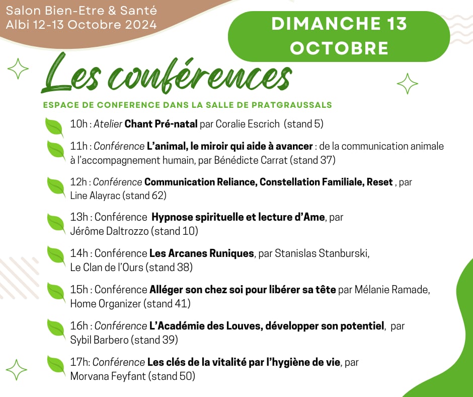 conférences